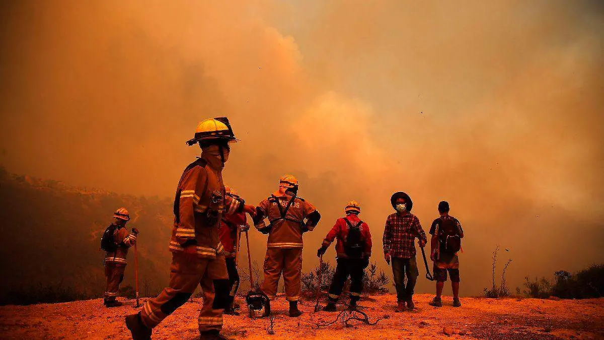 Incendios Chile